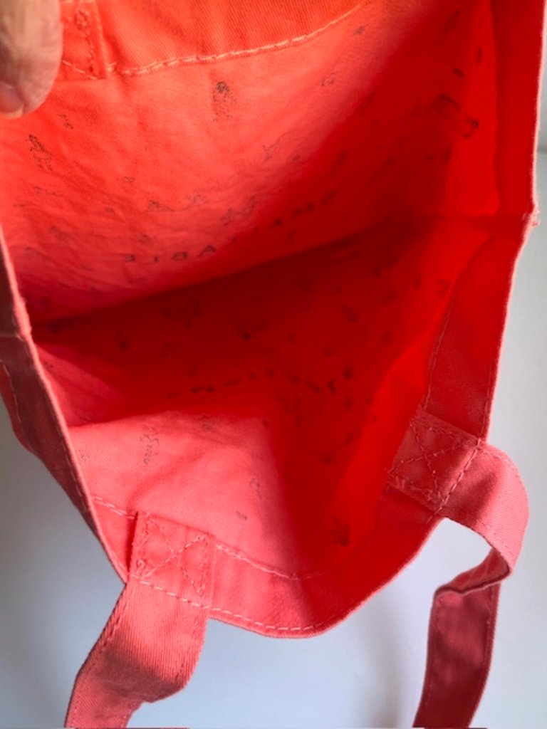 Smallable Paris Pink Canvas Tote — image 4 of 5